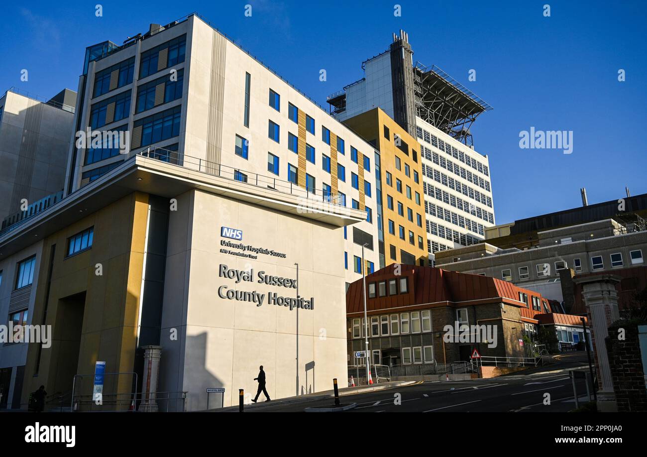 The recently built new redevelopment of the Royal Sussex County