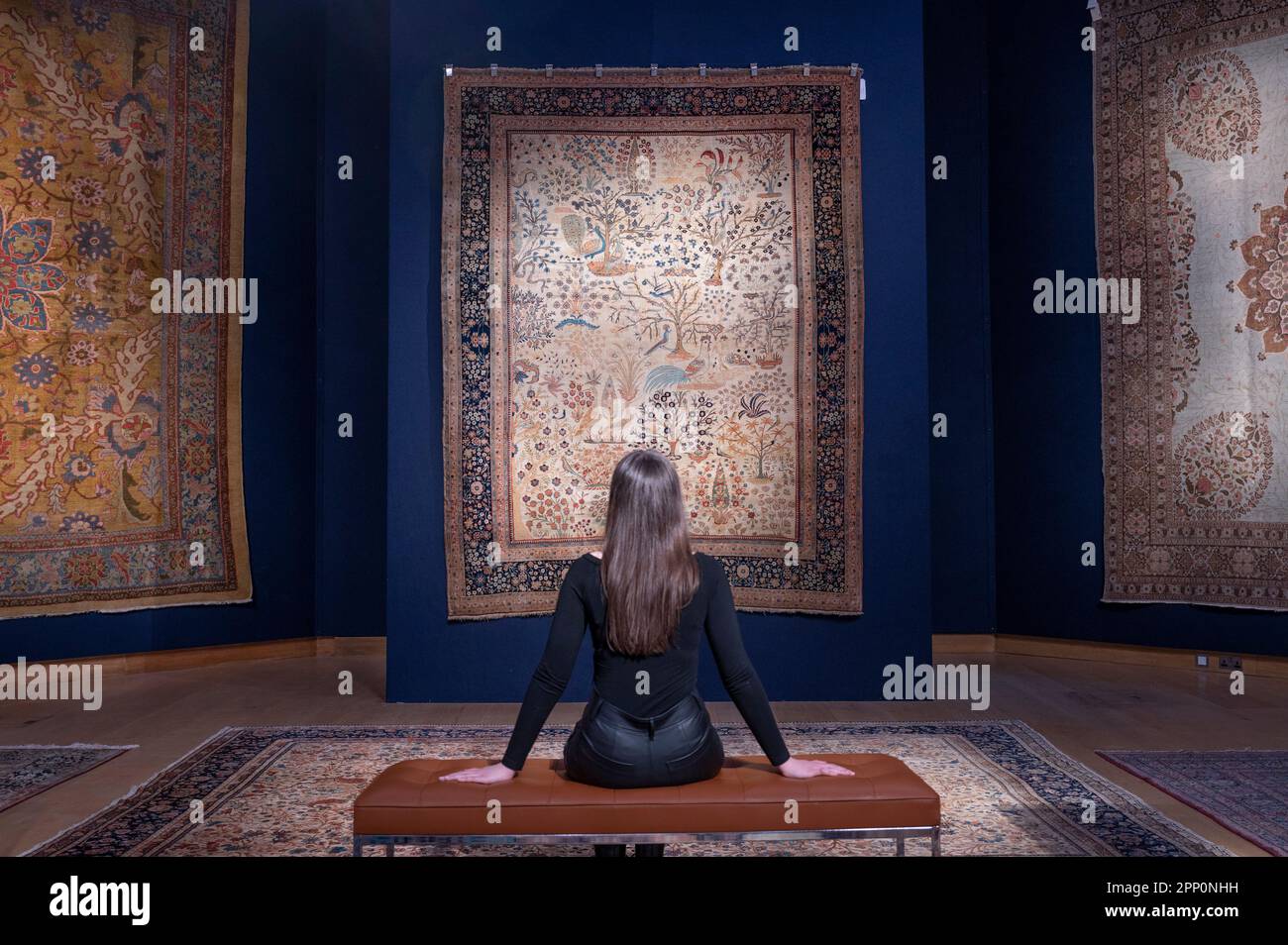 Christie's, London, UK. 21st Apr, 2023. Art of the Islamic and Indian