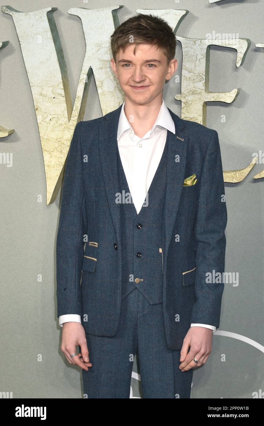 20 April 2023. London UK. Joshua Pickering at the World Premiere of