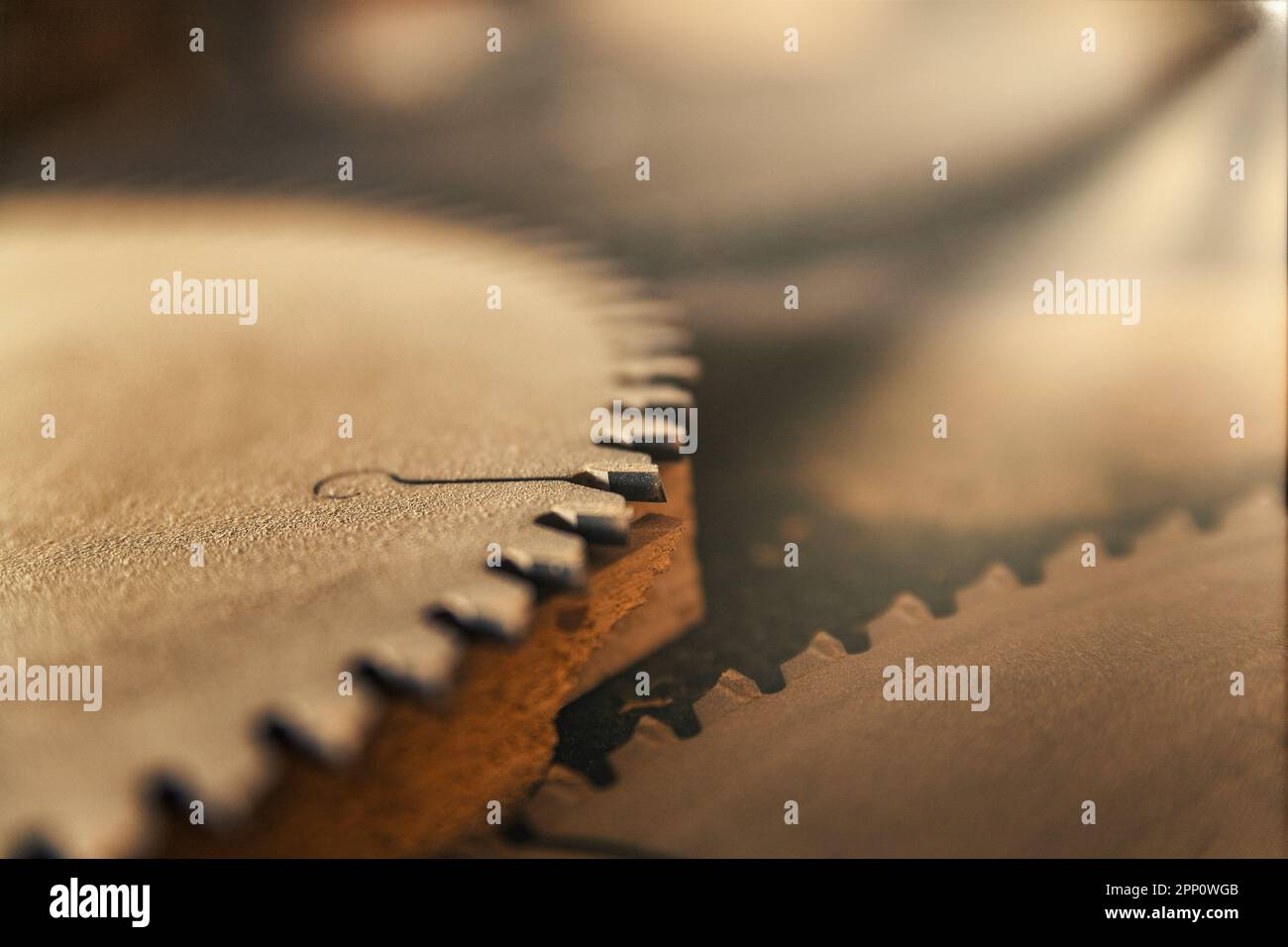 Small detail in focus of an adjustment, knob or in an element of