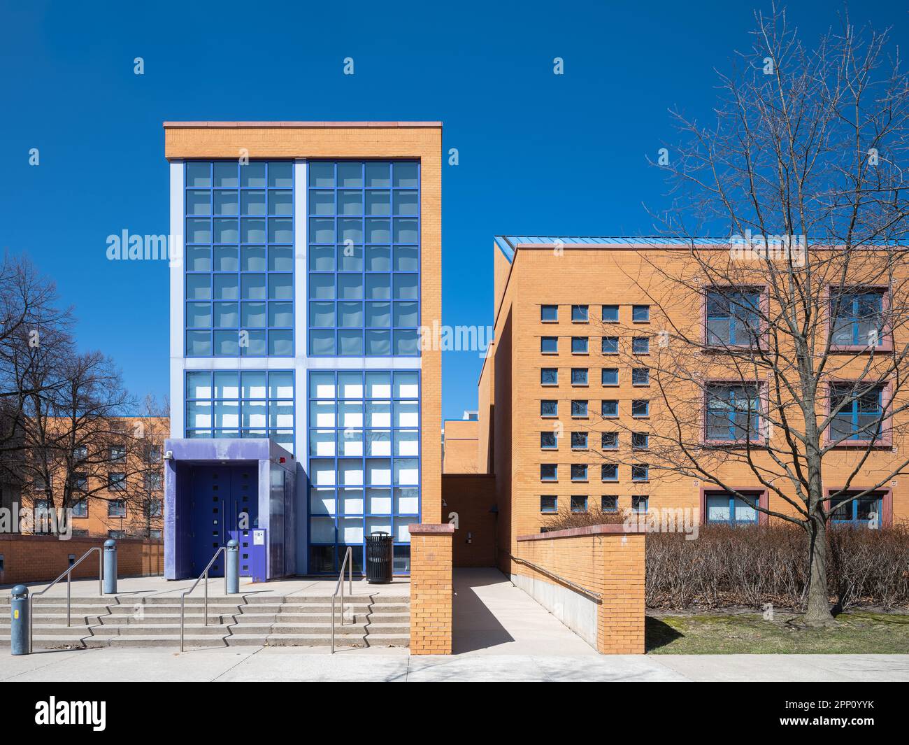 Max Palevsky Residential Commons at the University of Chicago Stock Photo