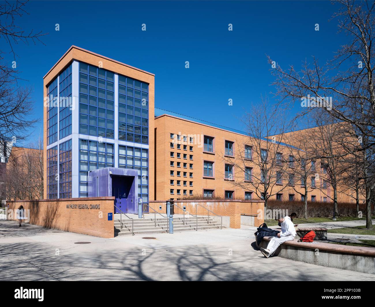 Max Palevsky Residential Commons at the University of Chicago Stock Photo