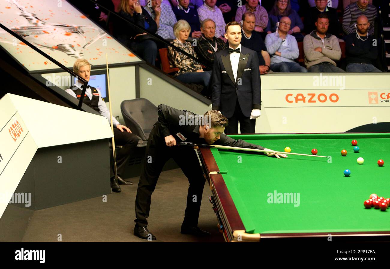 21st April 2023; The Crucible, Sheffield, England 2023 Cazoo World