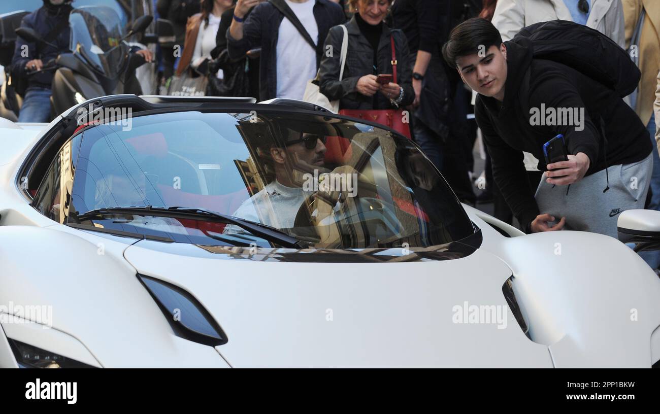 Milan, . 19th Apr, 2023. Milan, 19-04-2023 Zlatan Ibrahimovic, 41 years