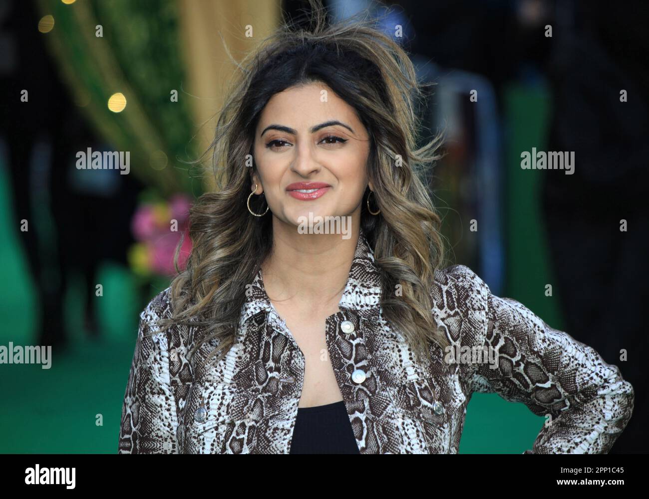 London, UK. Harpz Kaur at the Polite Society film screening. Curzon