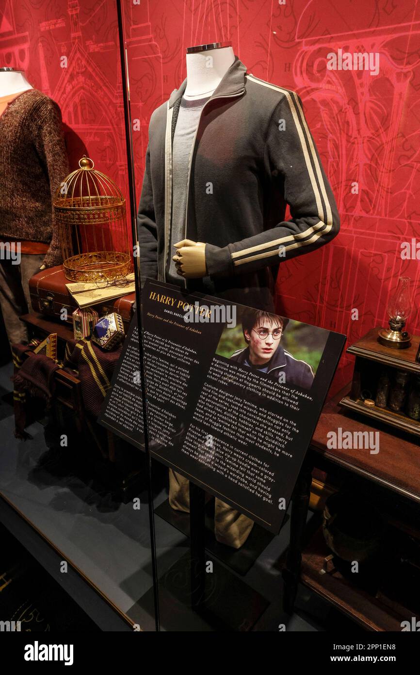 HARRY POTTER EXHIBITION IN PARIS Stock Photo - Alamy