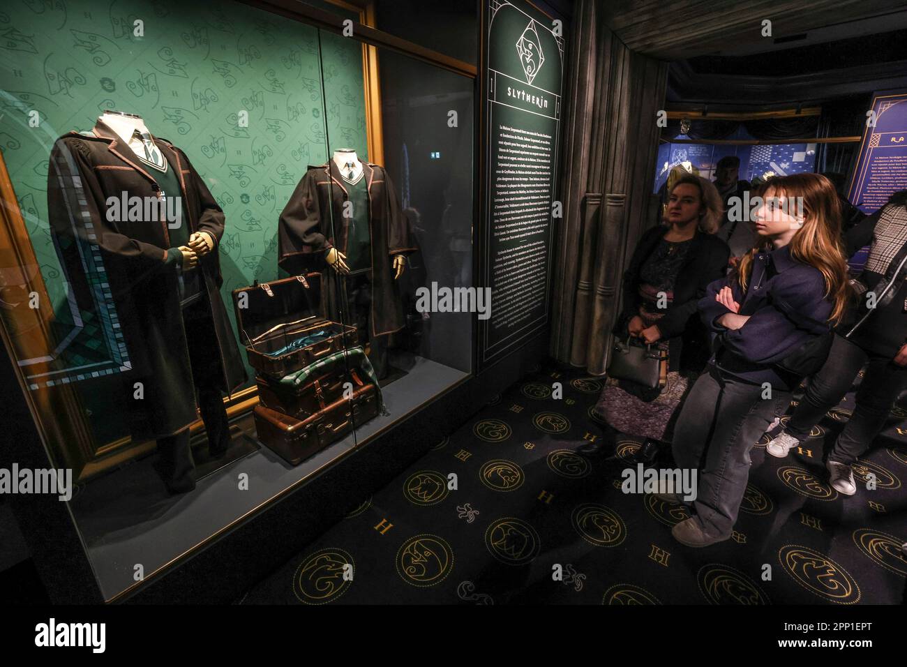 HARRY POTTER EXHIBITION IN PARIS Stock Photo Alamy