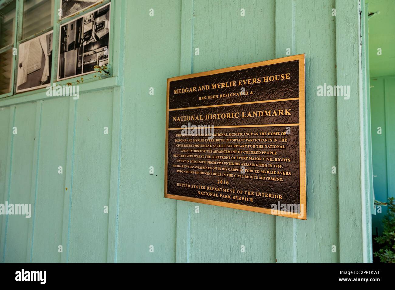 Jackson, MS March 2023 Medgar Evers home is a National Historic