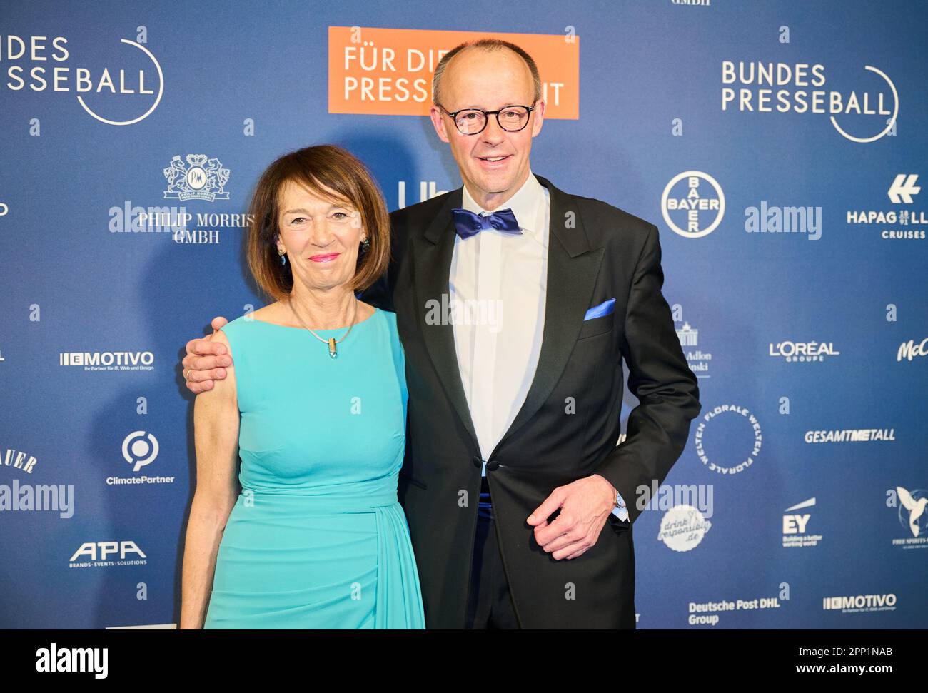 Berlin, Germany. 21st Apr, 2023. Friedrich Merz (CDU), chairman of the ...
