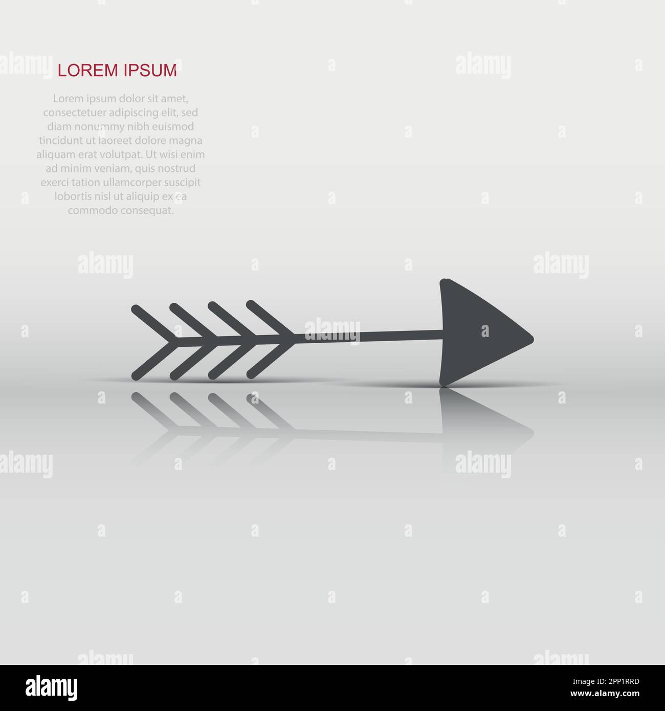 Silhouette cute arrows element hi-res stock photography and images - Alamy