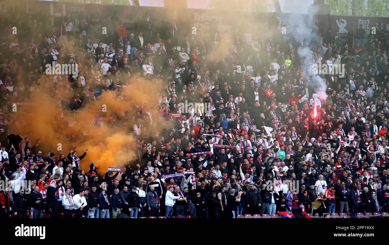 Due to a high demand for tickets from Hajduk Split fans UEFA has moved the  Youth League semifinal between Milan and Hajduk from Nyon (2500 capacity)  to Geneva (30 000 capacity) : r/soccer