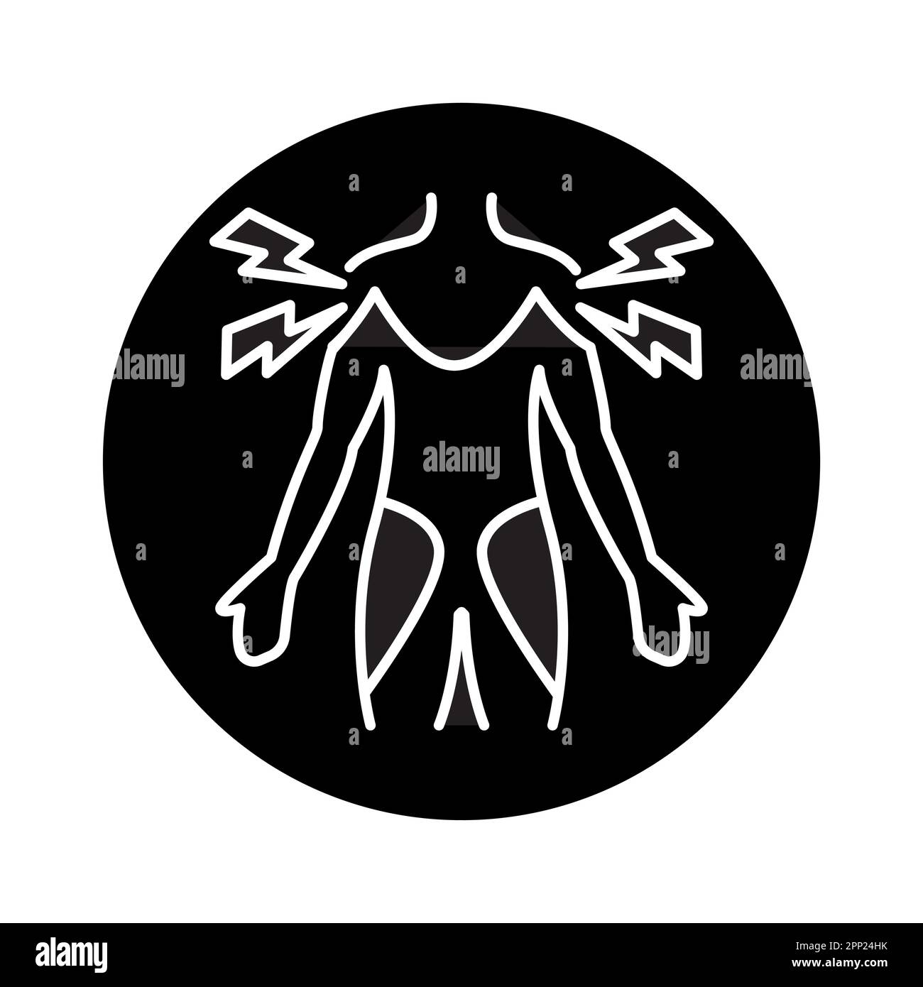 Polymyalgia Rheumatica color line icon. Pictogram for web page Stock ...