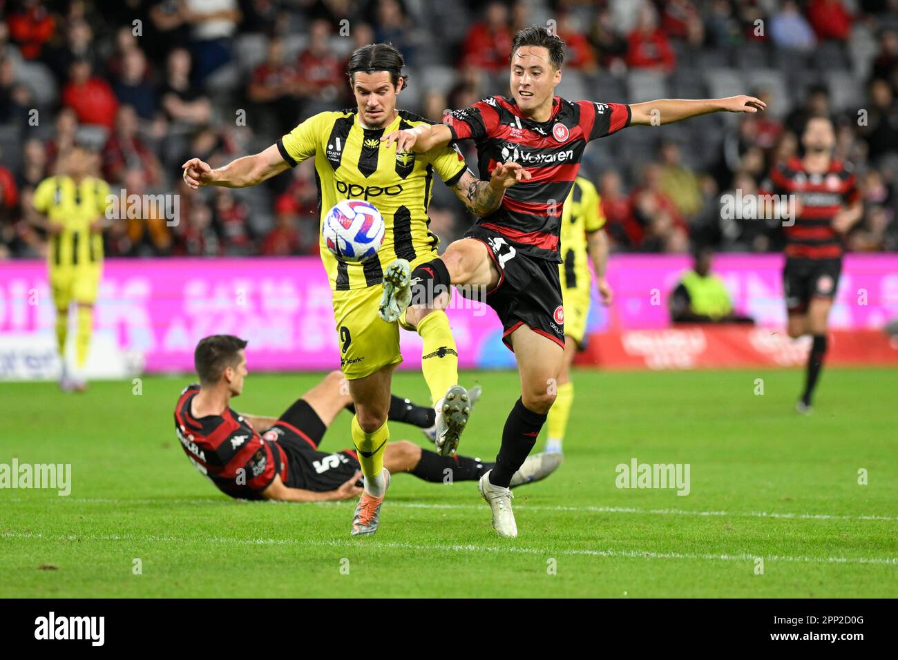 21st April 2023; CommBank Stadium, Sydney, NSW, Australia ALeague