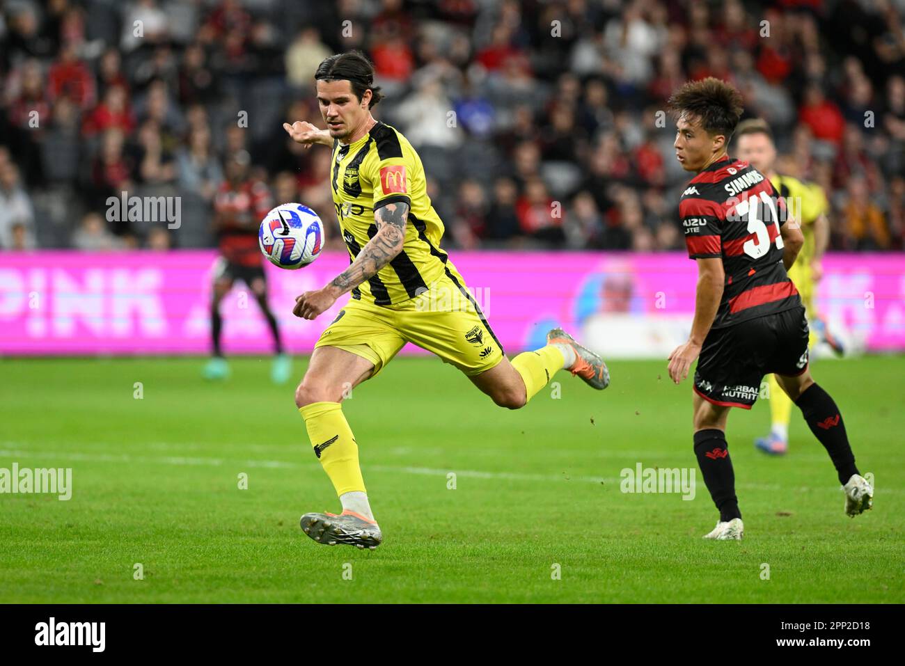 21st April 2023; CommBank Stadium, Sydney, NSW, Australia ALeague