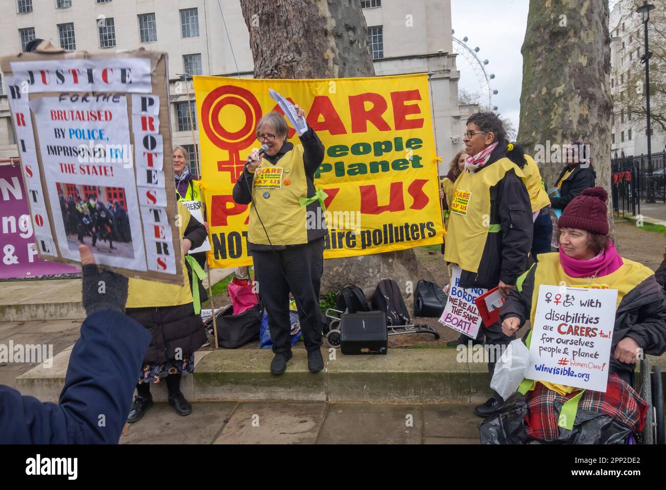 London, UK. 21 Apr 2023. On the first day of Extinction Rebellion's