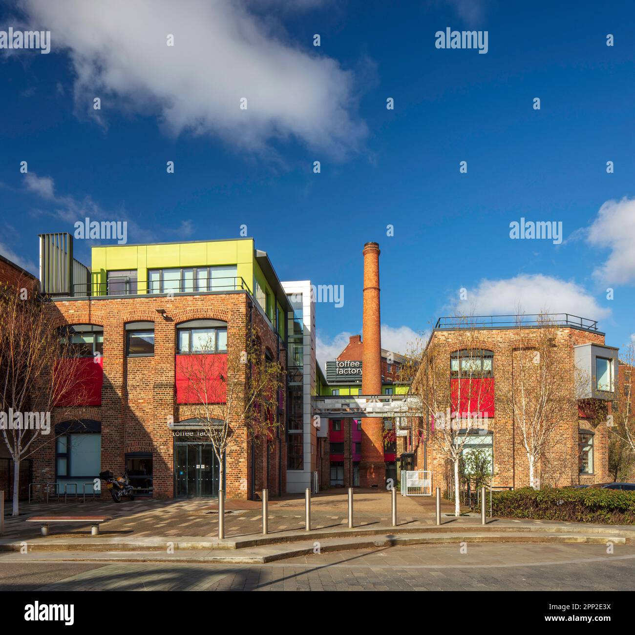 External view of The Toffee Factory, Ouseburn Valley, Newcastle upon