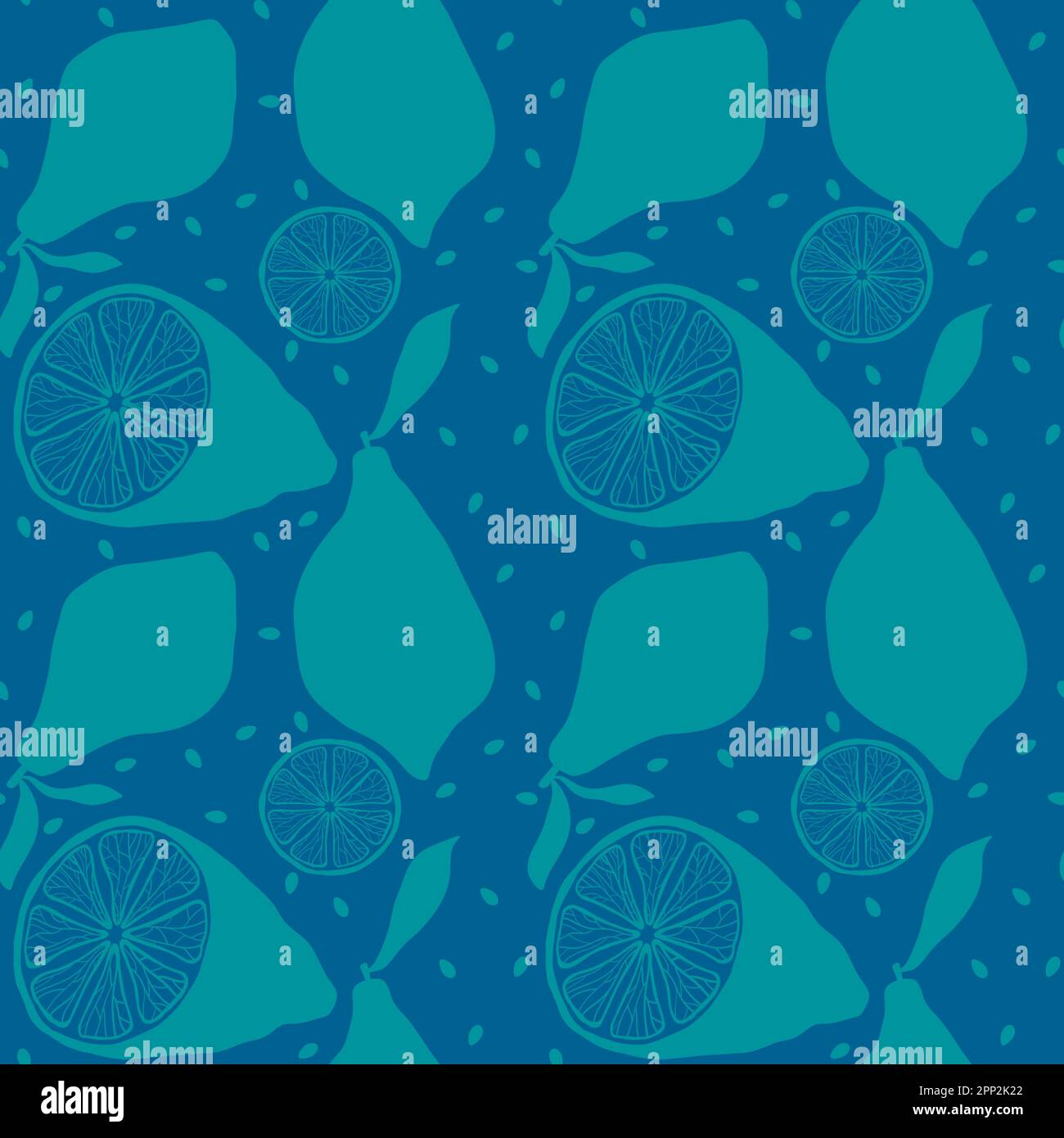 Cartoon summer seamless lemon pattern for wrapping paper and fabrics ...