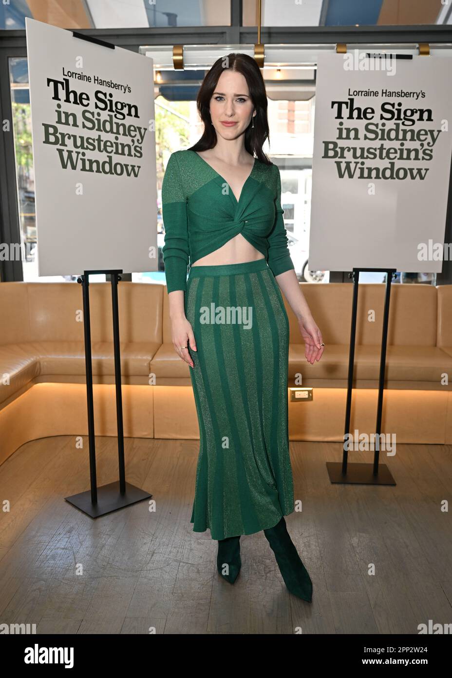 Rachel Brosnahan attends 'The Sign In Sidney Brustein's Window' Cast