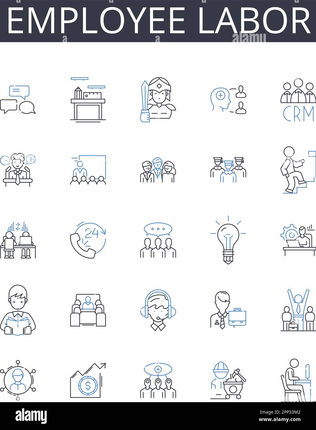 Job career profession occupation livelihood Stock Vector Images Alamy