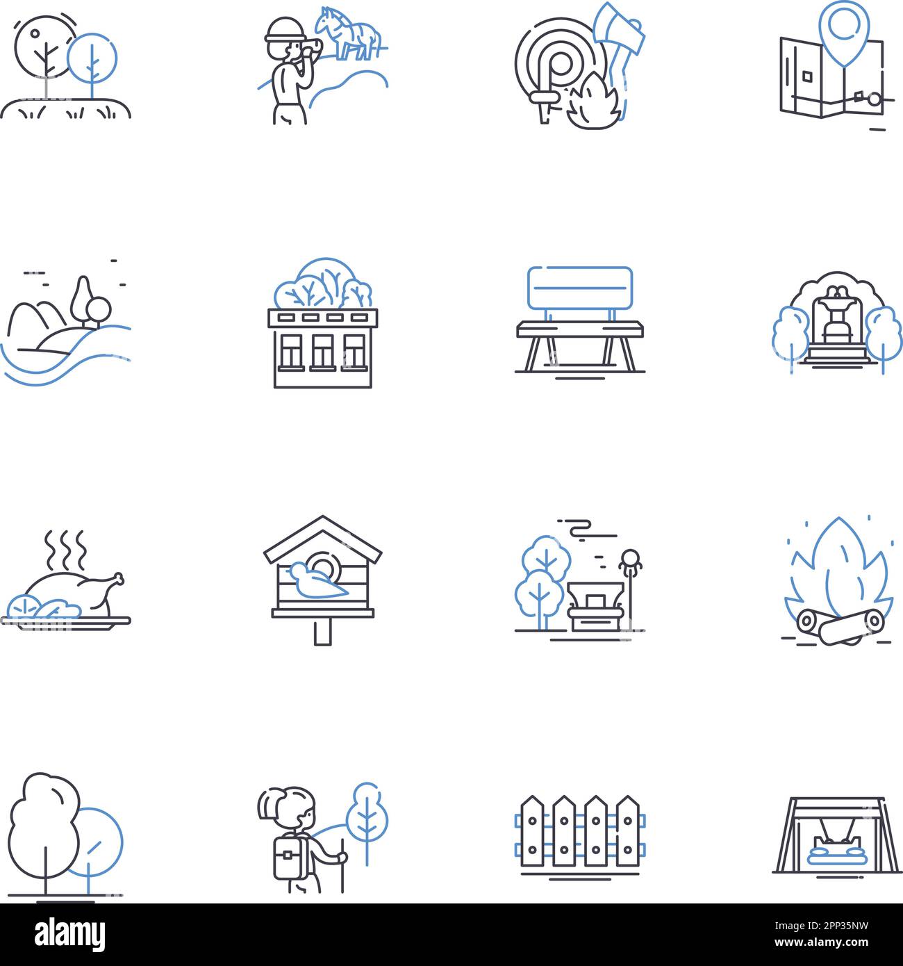Traditional town line icons collection. Heritage, Historic, Culture 