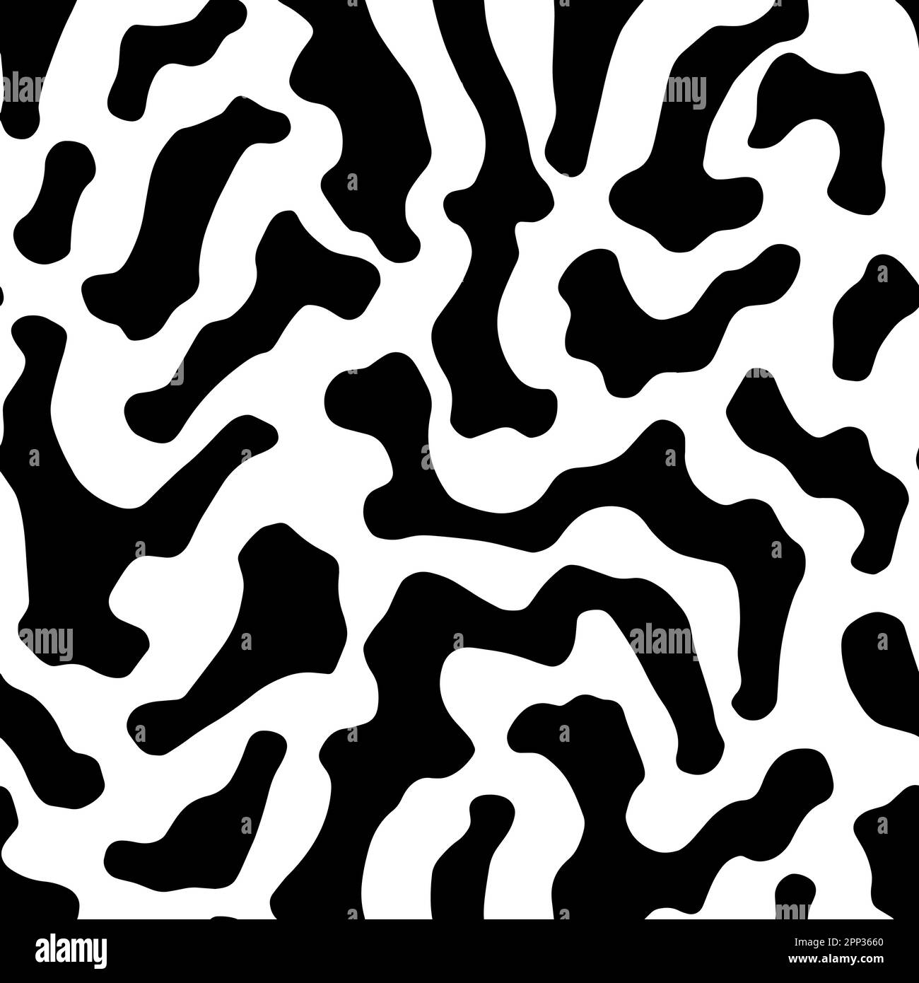 Vector Optical Illusion Black and White Seamless Pattern Stock Vector ...
