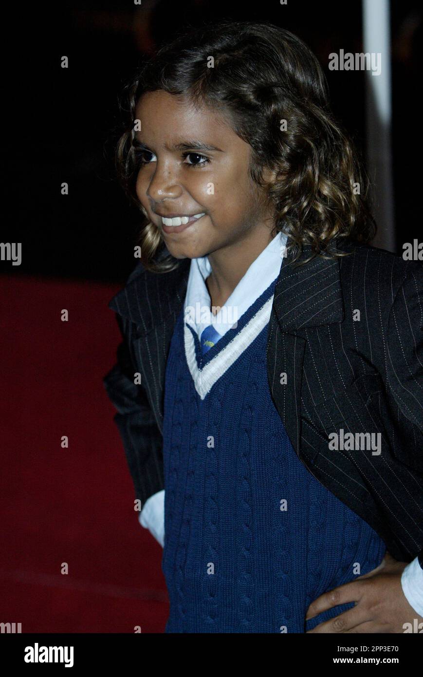arriving at the Australian premiere of Golden Compass at the State