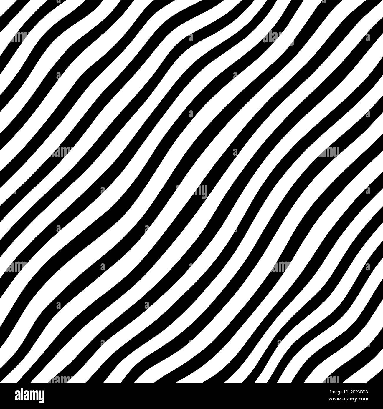 Vector Optical Illusion Black and White Seamless Pattern Stock Vector ...