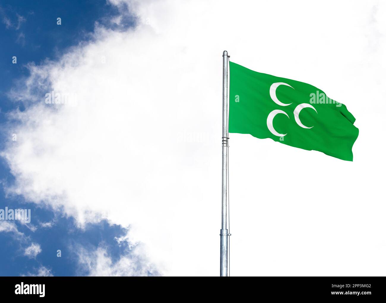 Ottoman State Flag Ottoman Empire Stock Photo Alamy