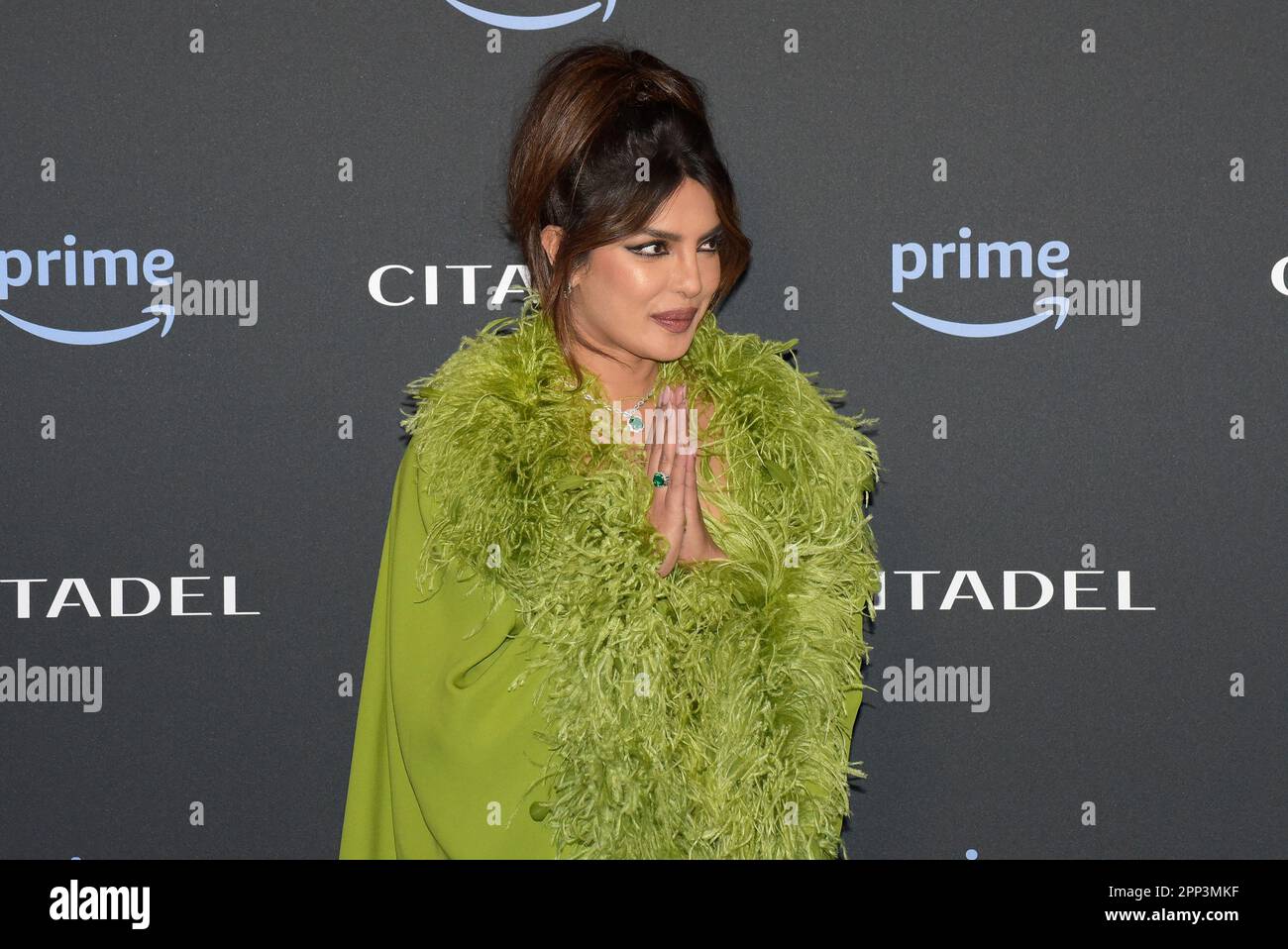 Rome, Italy. 21st Apr, 2023. Priyanka Chopra Jonas attends the Citadel tv series premiere in Rome. (Photo by Vincenzo Nuzzolese/SOPA Images/Sipa USA) Credit: Sipa USA/Alamy Live News Stock Photo
