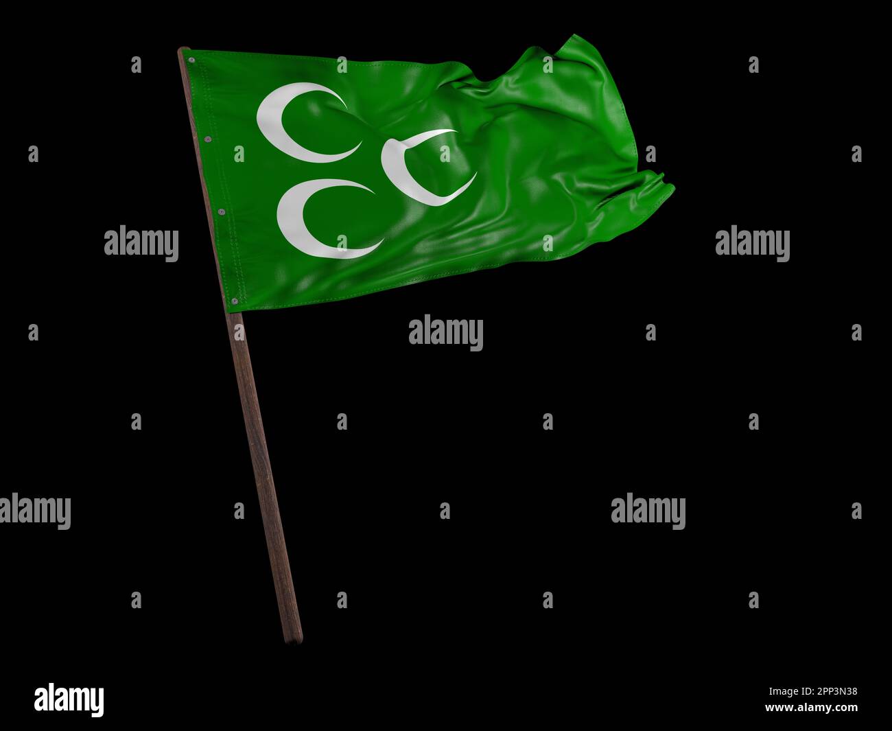 Ottoman State Flag Ottoman Empire Stock Photo Alamy
