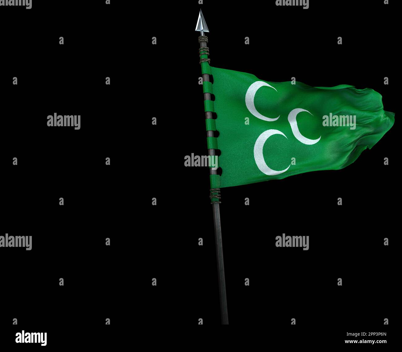 Ottoman State Flag Ottoman Empire Stock Photo Alamy