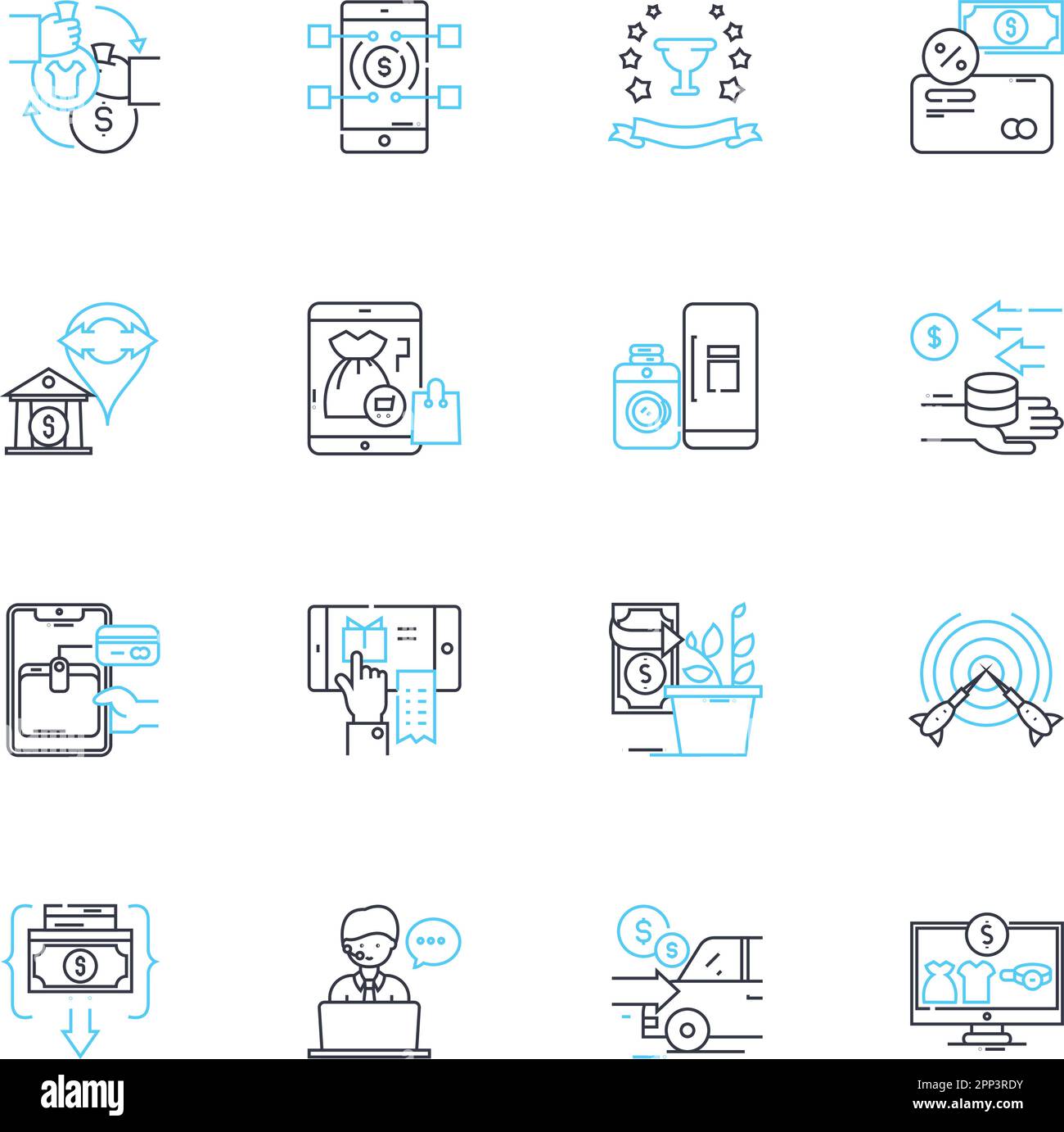 Intelligence and wisdom linear icons set. Perceptive, Discerning ...