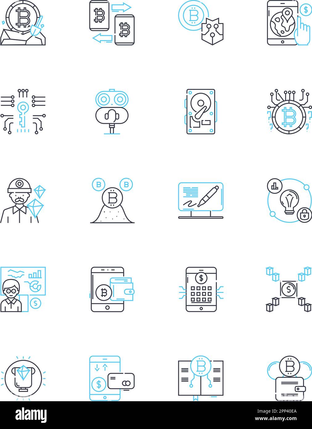 Renewable change linear icons set. Sustainability, Renewable, Energy, Green, Climate, Solar, Wind line vector and concept signs. Biomass,Hydroelectric Stock Vector