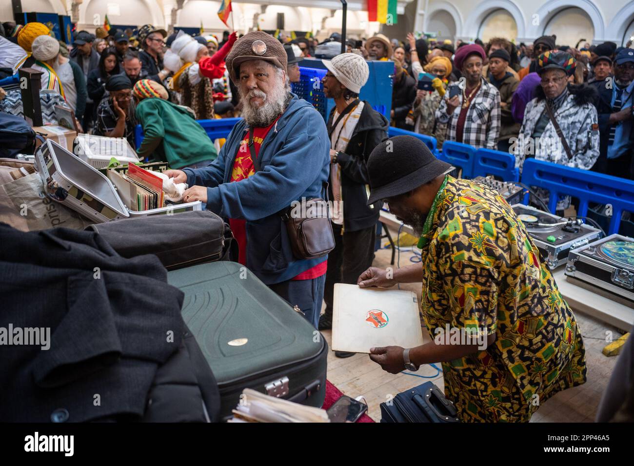The ‘Nine night’ ritual was held at Goldsmith College for Jah Shaka who ...