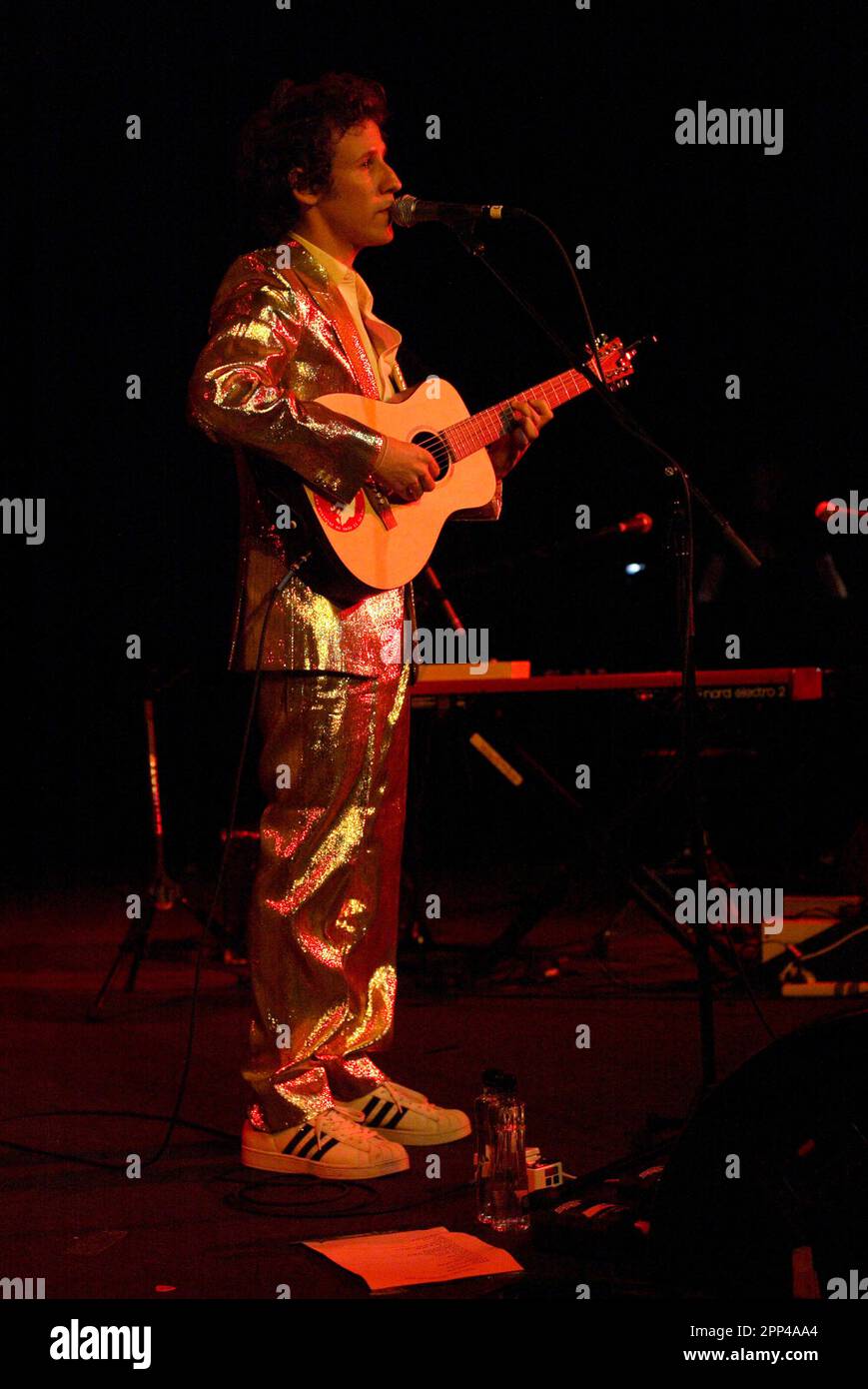 Ben Lee performing live in concert at the Metro Theatre. Sydney ...