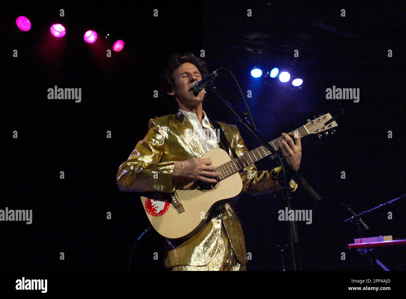 Ben Lee performing live in concert at the Metro Theatre. Sydney ...