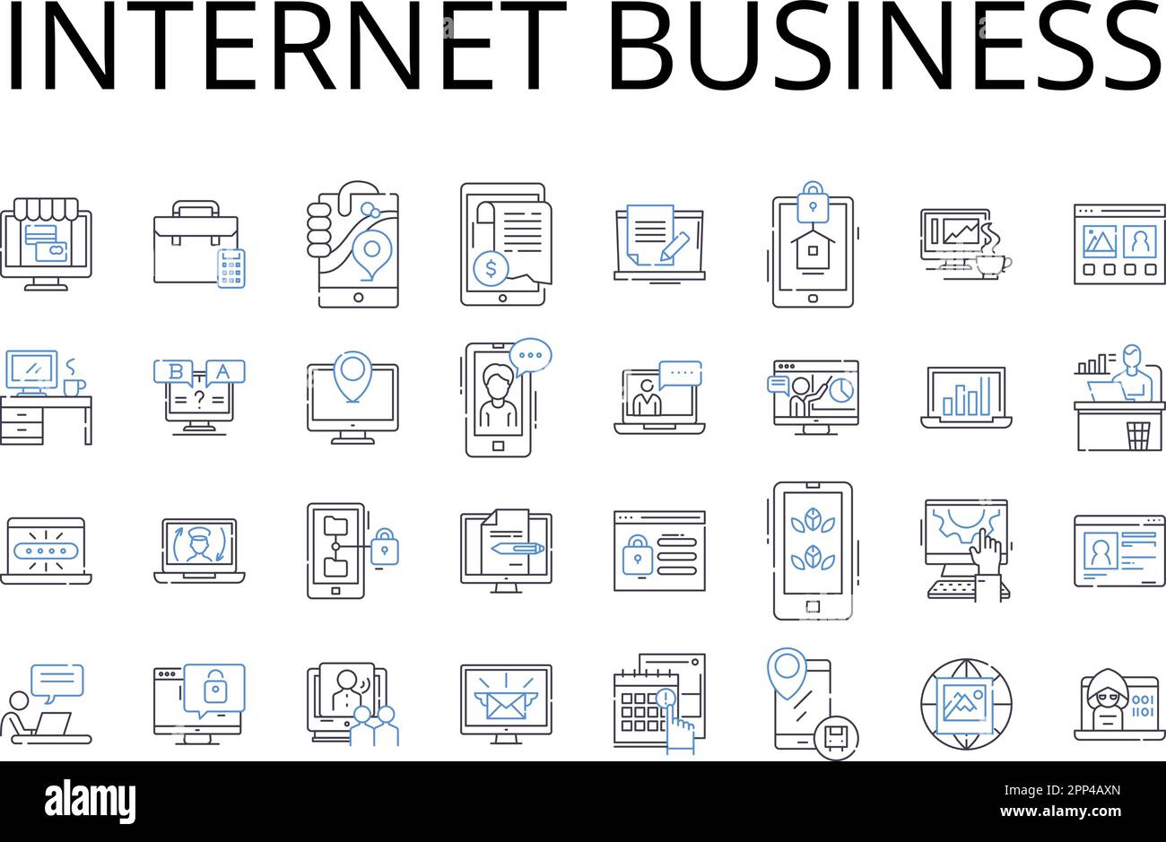 Web based storefront Stock Vector Images - Alamy