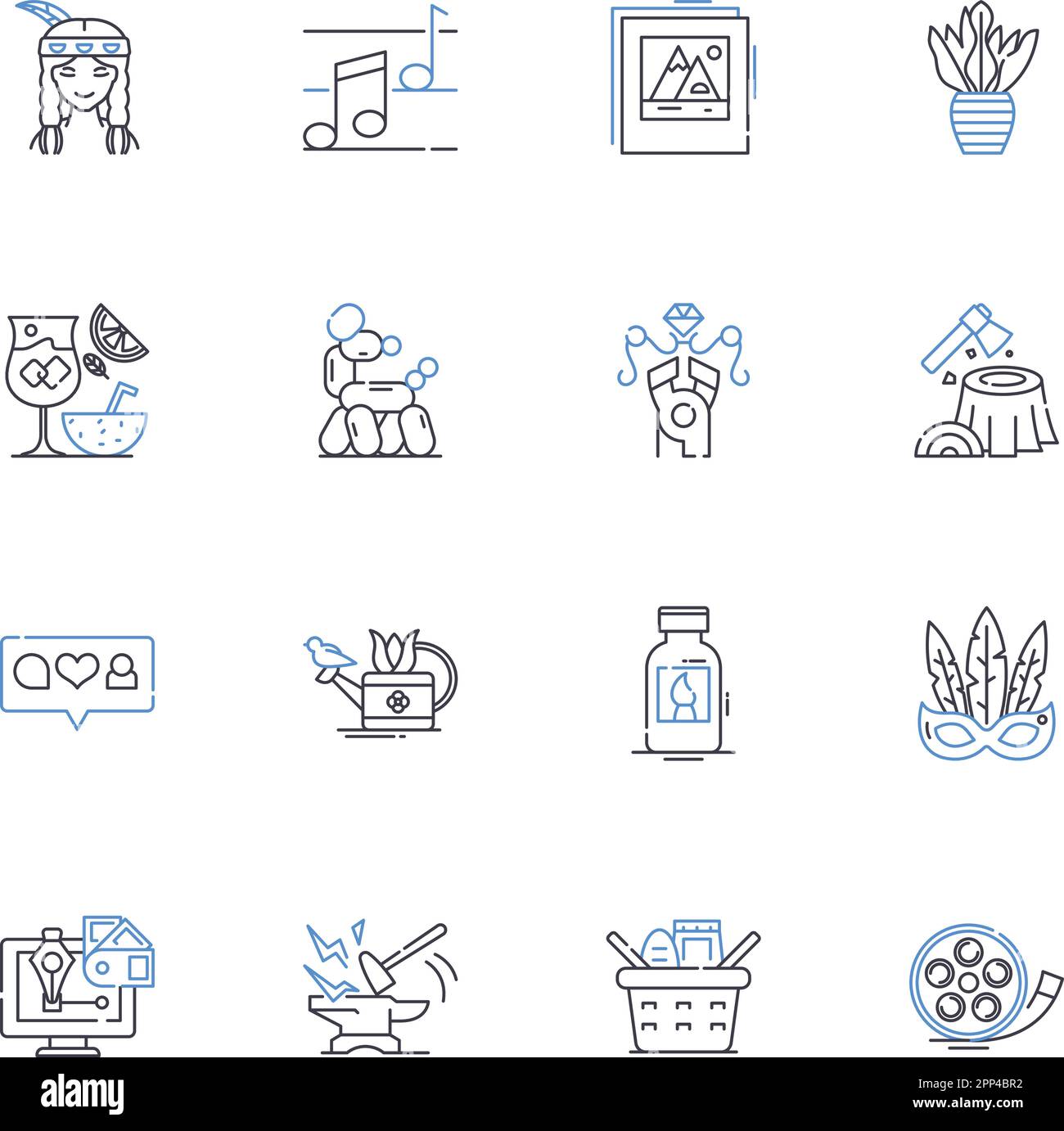 Expertise line icons collection. Mastery, Proficiency, Skill, Knowledge ...