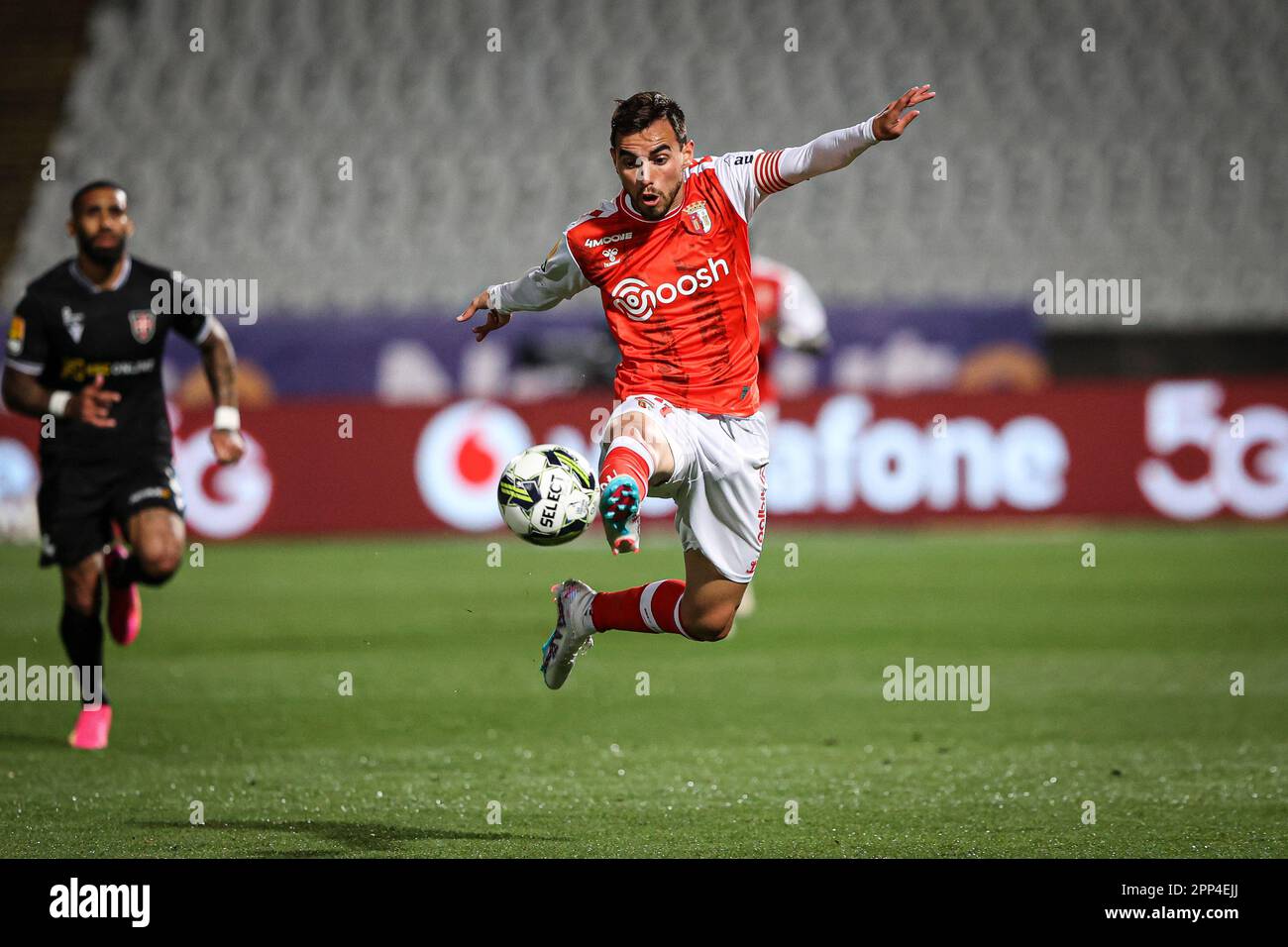 Oeiras, Portugal. 21st Apr, 2023. Ricardo Horta of SC Braga in action