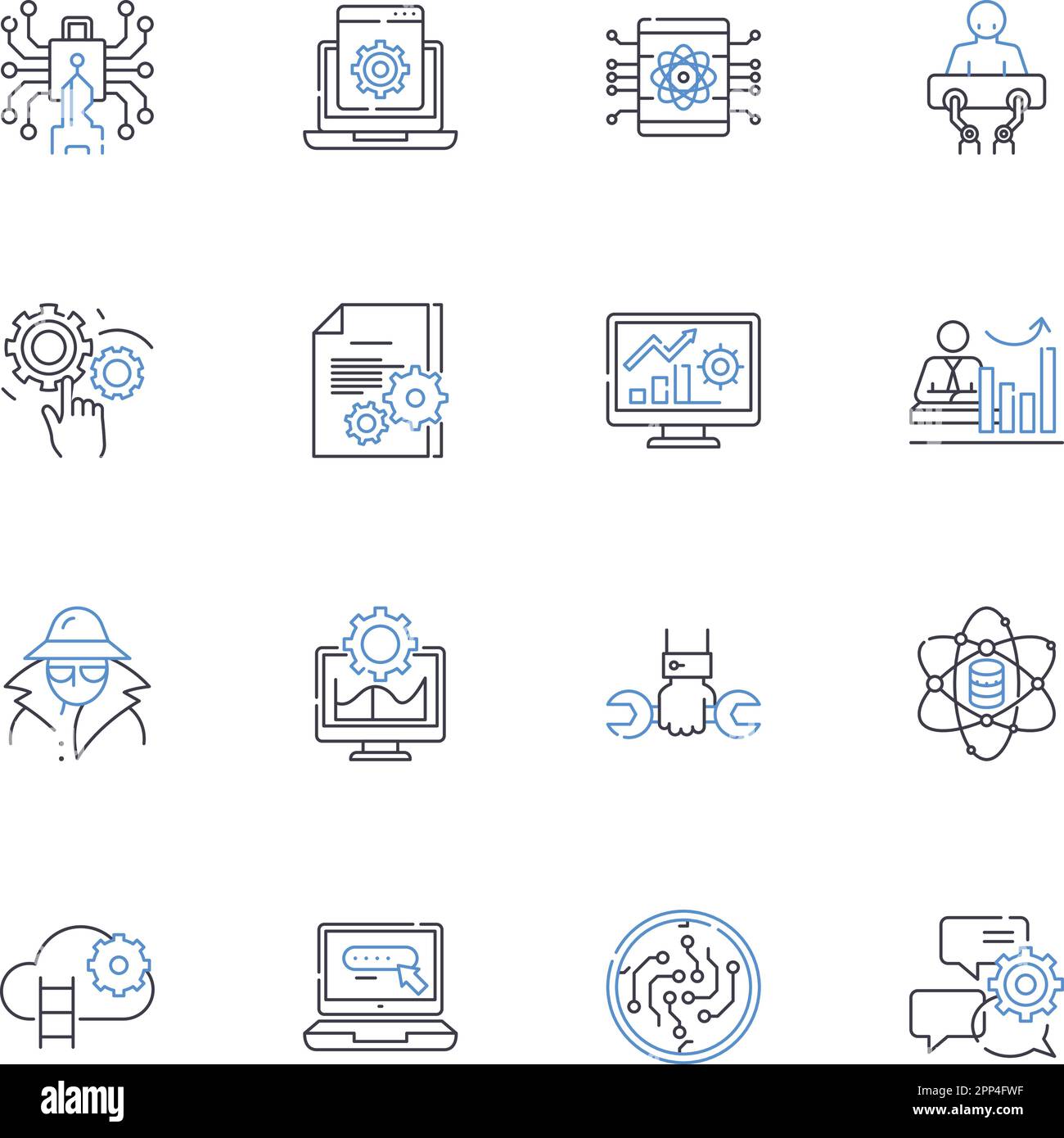 Assurance line icons collection. Trust, Confidence, Reliability, Security, Peace, Protection, Guarantee vector and linear illustration. Dependability Stock Vector