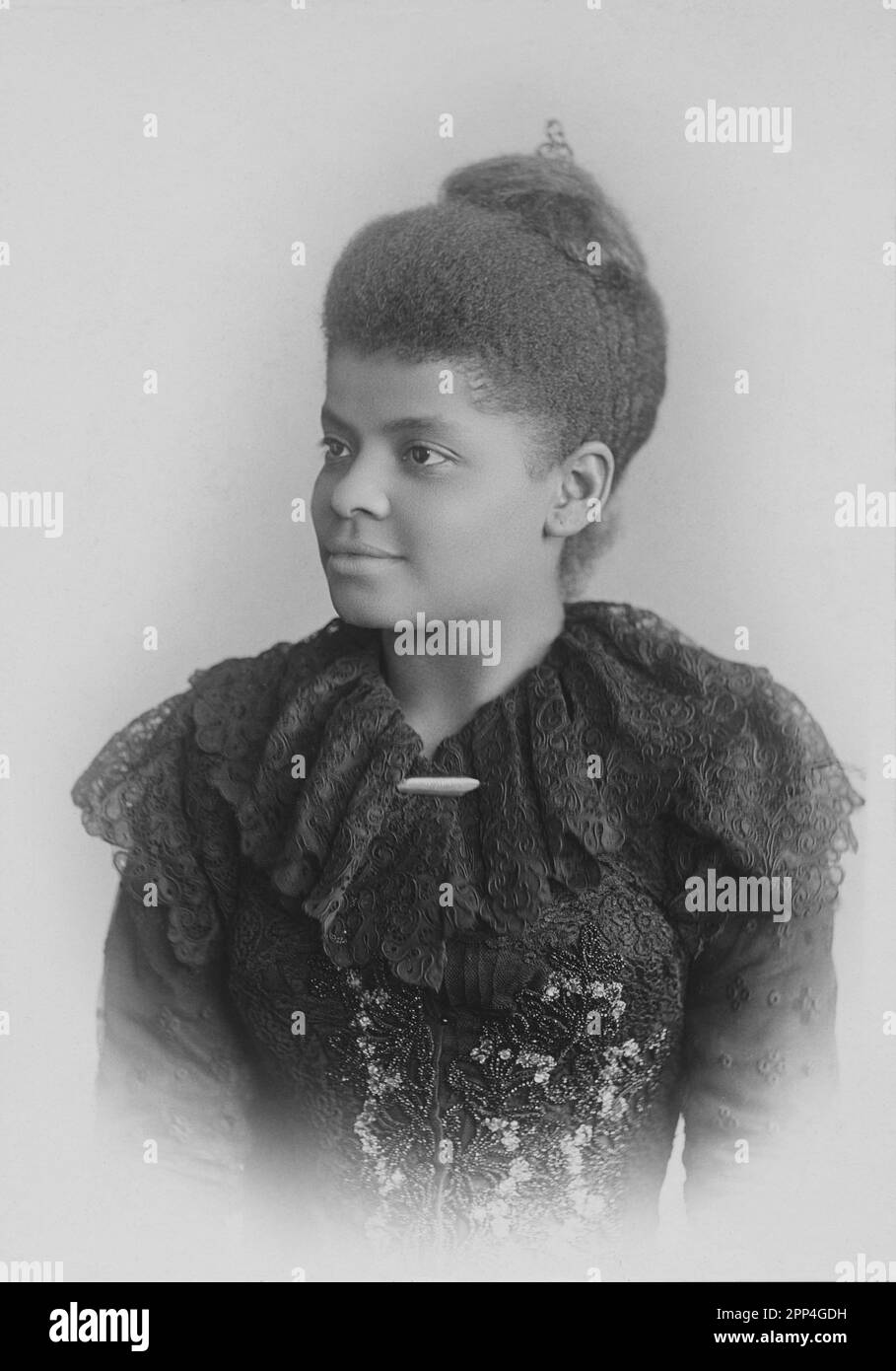 Ida B. Wells. Ca. 1893 Stock Photo
