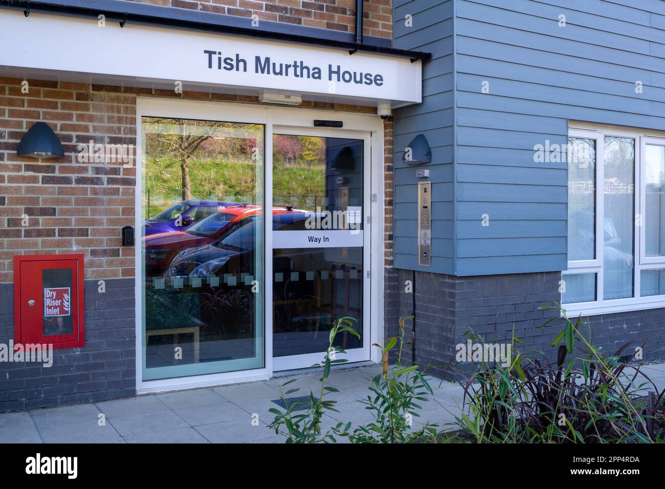 Tish Murtha House, Elswick, Newcastle upon Tyne, UK, named after British documentary photographer. Stock Photo