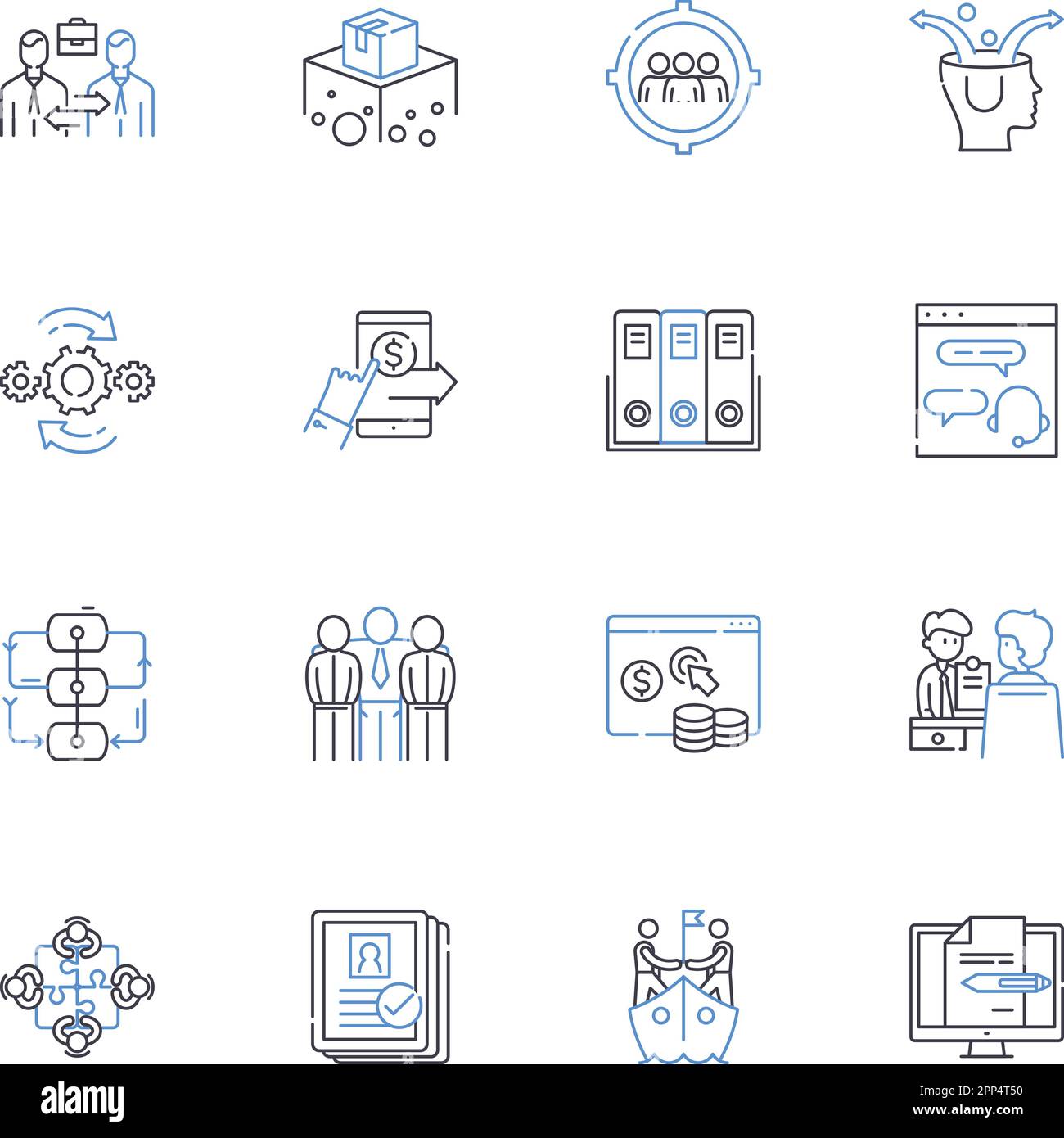 Foundation line icons collection. Base, Bedrock, Support, Groundwork