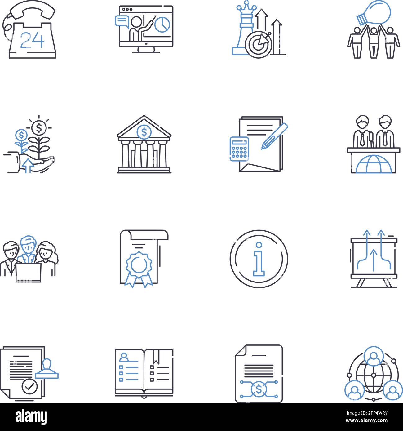 Cut and Paste line icons collection. Craft, Scissors, Glue, Collage