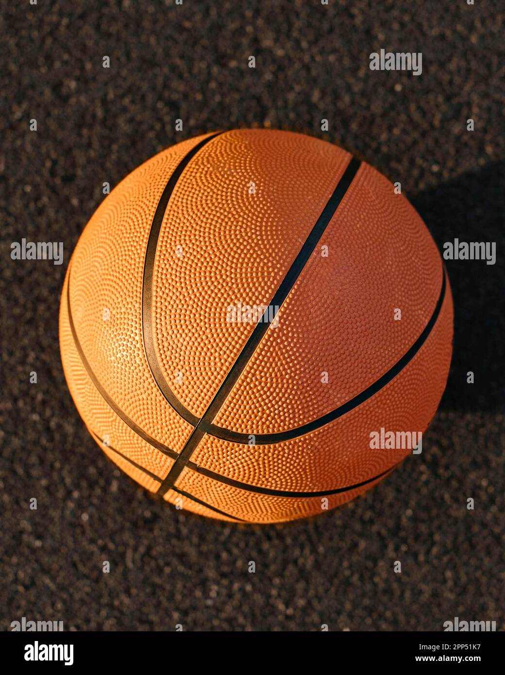 Basketball field close up Stock Photo