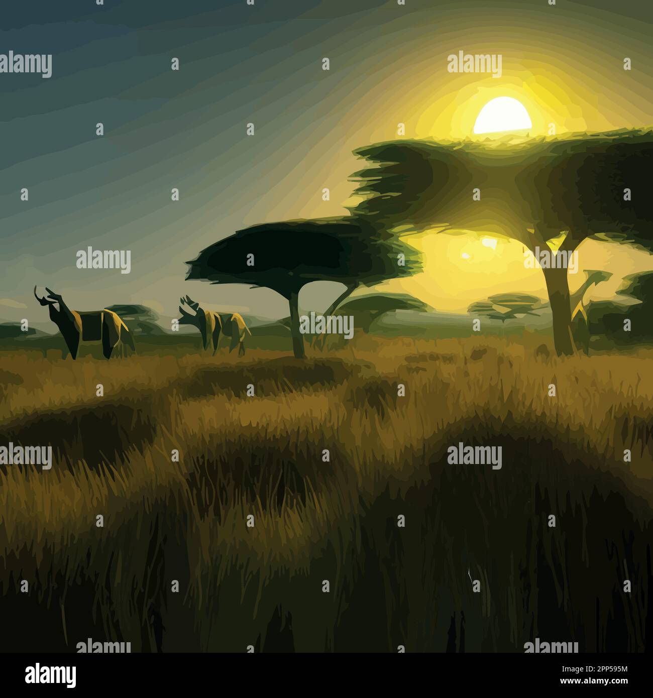 arid-steppe-stock-vector-images-alamy