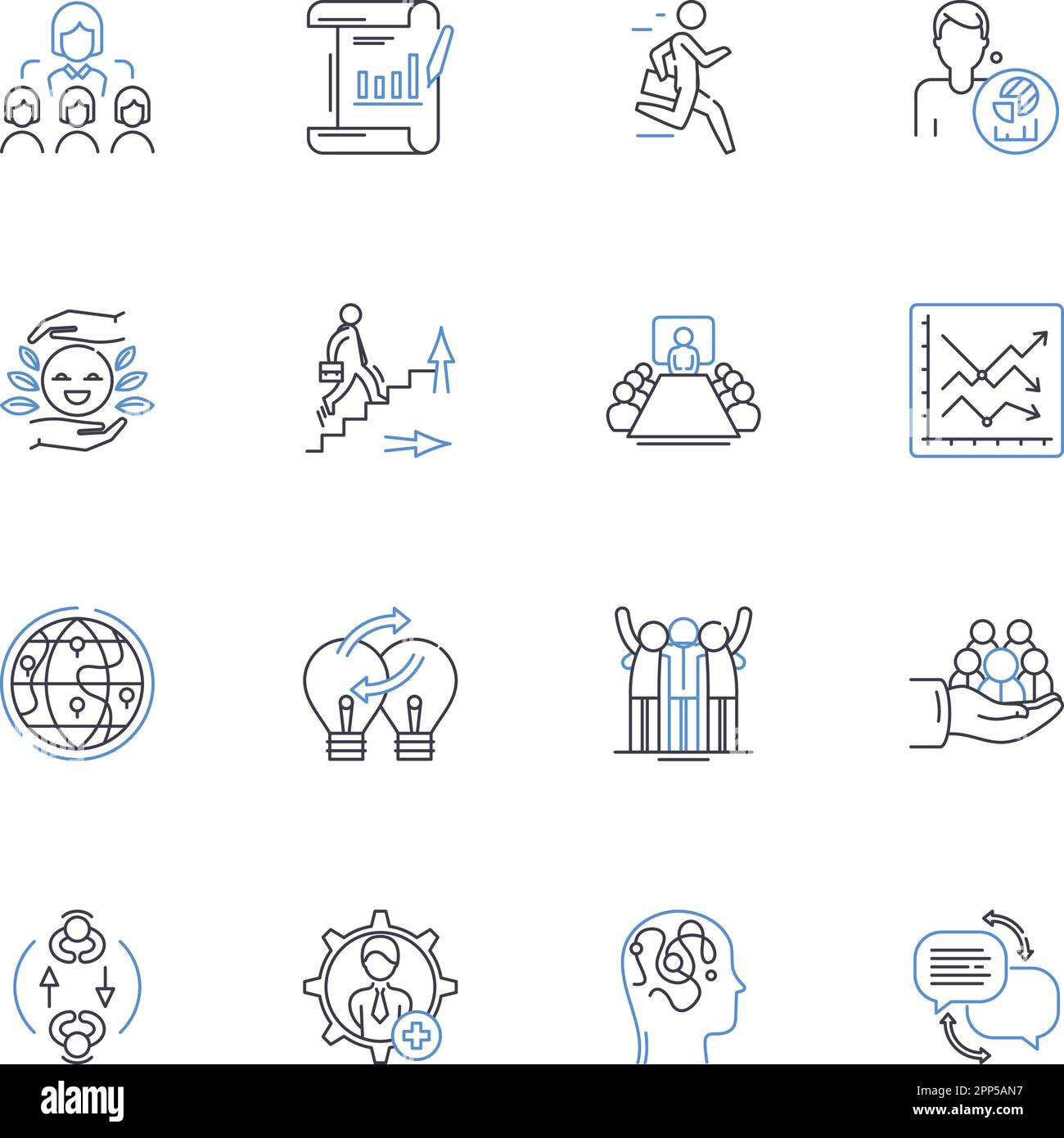 Execution line icons collection. Decapitation, Guillotine, Lethal Injection, Firing Squad, Electric Chair, Hanging, Beheading vector and linear Stock Vector