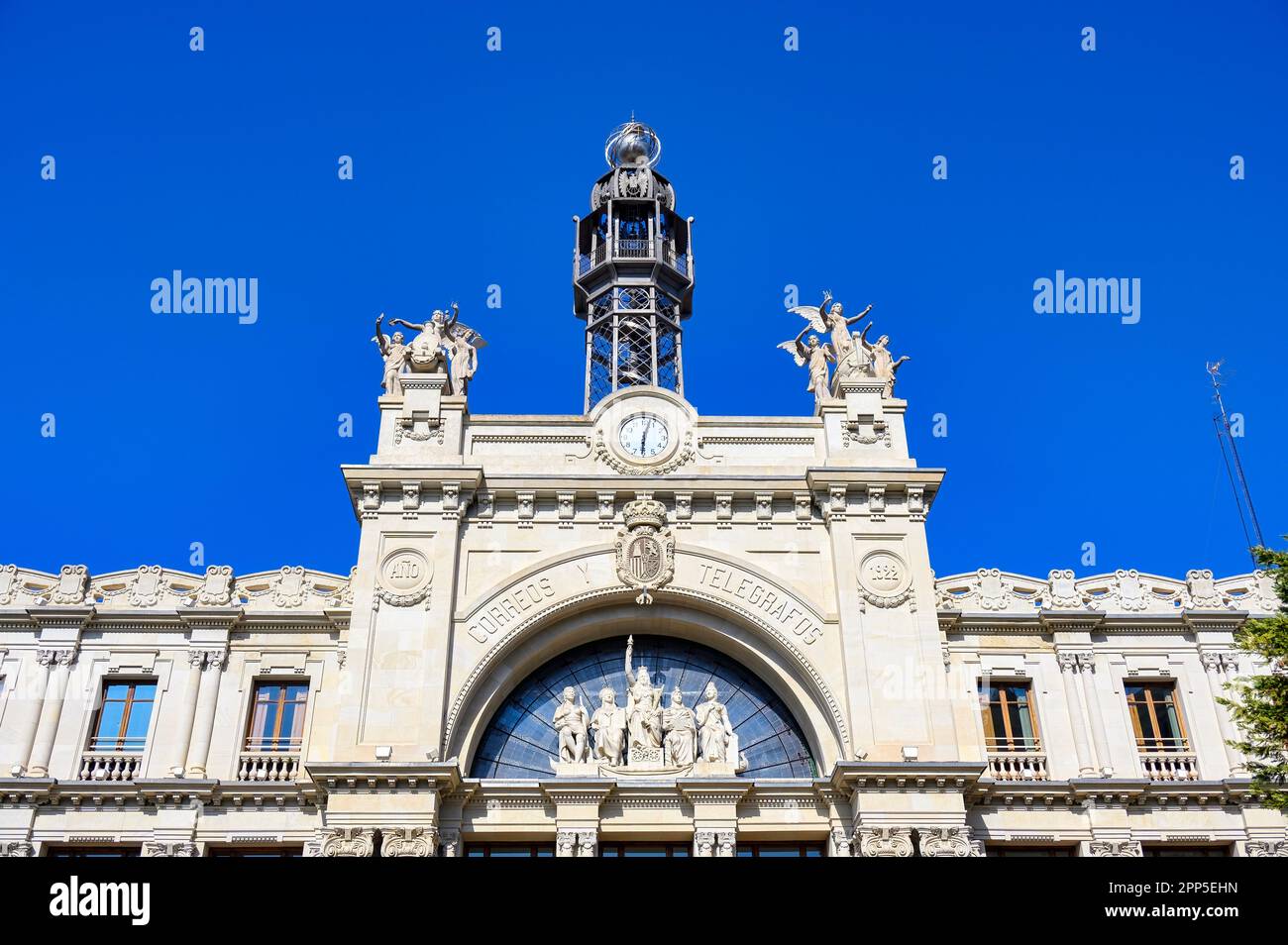 Post Office Building, Valencia, Spain Stock Photo Alamy