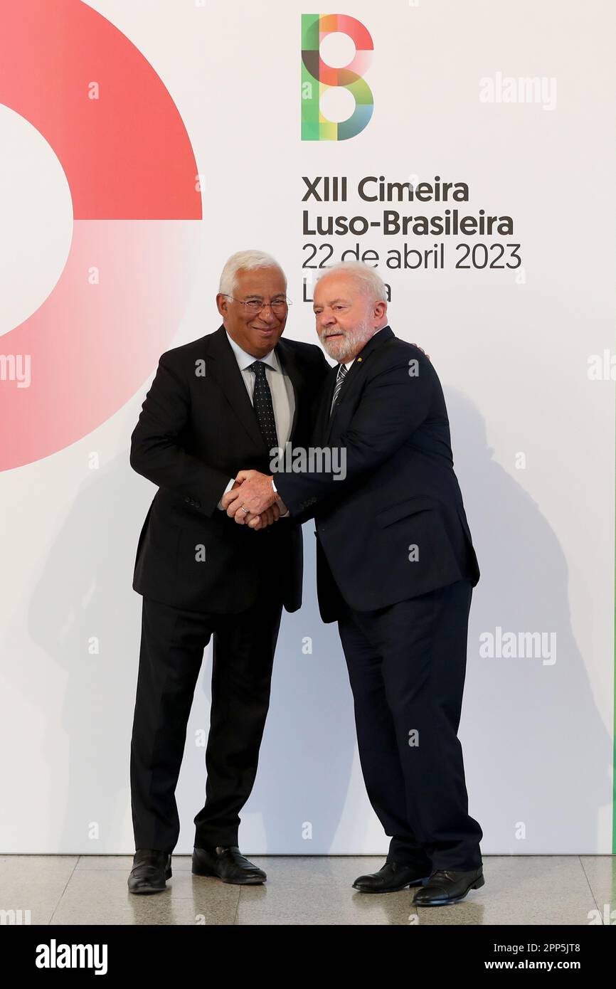 Lisbon, Portugal. 22nd Apr, 2023. Portuguese Prime Minister Antonio