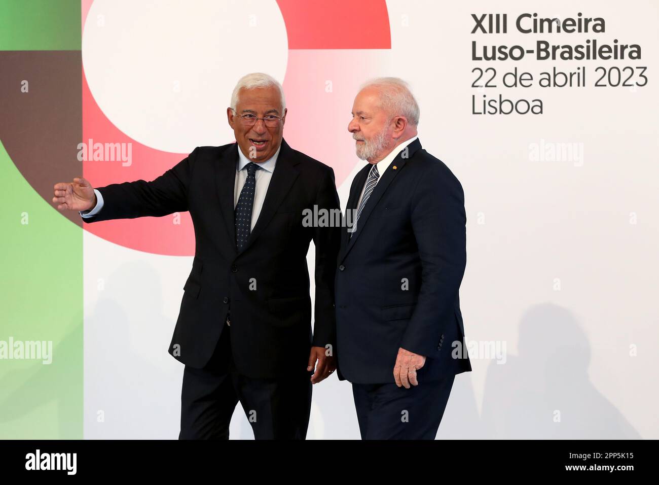 Lisbon, Portugal. 22nd Apr, 2023. Portuguese Prime Minister Antonio